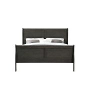 Dark gray queen bed by Acme additional picture 3