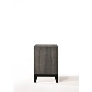 Weathered gray nightstand by Acme additional picture 3