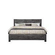 Rustic gray oak queen bed by Acme additional picture 3