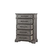 Salvaged natural wood finish contemporary chest by Acme additional picture 3
