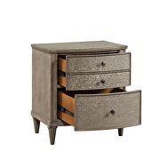White-washed nightstand by Acme additional picture 4