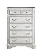 Antique white & oak finish chest by Acme additional picture 2