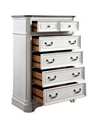 Antique white & oak finish chest by Acme additional picture 3