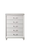 Clean white finish and shimmering chest by Acme additional picture 3