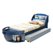 Gray & navy twin bed by Acme additional picture 5