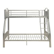 Silver twin/full bunk bed by Acme additional picture 3