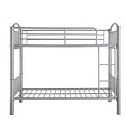 Silver twin/twin bunk bed by Acme additional picture 3