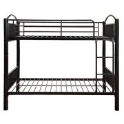 Black full/full bunk bed by Acme additional picture 3
