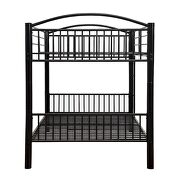 Black full/full bunk bed by Acme additional picture 4
