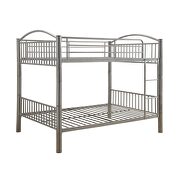 Silver full/full bunk bed by Acme additional picture 2