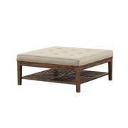 Reclaimed oak finish contemporary coffee table by Acme additional picture 4