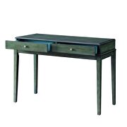 Antique green finish rectangular top console table by Acme additional picture 5