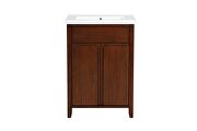 Walnut finish sink cabinet by Acme additional picture 3