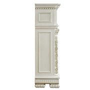 Antique pearl finish classic style fireplace by Acme additional picture 4