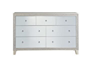 Mirrored & champagne finish shiny and lustrous surface dresser by Acme additional picture 4