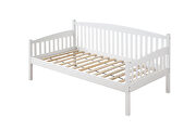 White finish wooden mission style twin daybed by Acme additional picture 2
