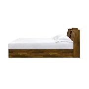 Walnut finish finest woods and veneers queen bed by Acme additional picture 19