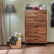 Walnut finish finest woods and veneers chest by Acme additional picture 4