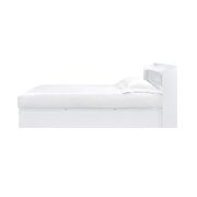 White finish low-profile panel bed queen bed by Acme additional picture 13