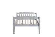 Gray finish traditional style twin/twin bunk bed by Acme additional picture 4