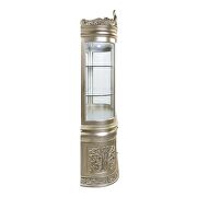 Antique gold finish curio w/touch light by Acme additional picture 5