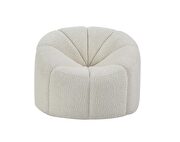 White teddy sherpa contemporary design sofa by Acme additional picture 8