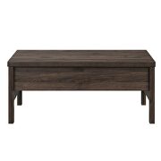 Walnut finish lift top rectangular coffee table by Acme additional picture 3