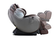 Chocolate pu upholstery 2d whole body massage chair by Acme additional picture 3