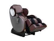 Chocolate pu upholstery 2d whole body massage chair by Acme additional picture 7