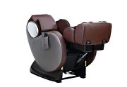 Chocolate pu upholstery 2d whole body massage chair by Acme additional picture 8