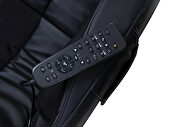 Black pu upholstery 2d whole body massage chair by Acme additional picture 2