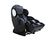 Black pu upholstery 2d whole body massage chair by Acme additional picture 6
