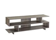 Gray oak finish rectangular TV stand by Acme additional picture 2