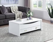 Lift top high gloss finish coffee table by Acme additional picture 2