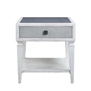 Rustic gray & weathered white finish coffee table by Acme additional picture 8
