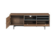 Brown finish modern style TV stand by Acme additional picture 2