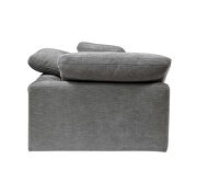 Gray linen upholstery modular sectional sofa by Acme additional picture 10
