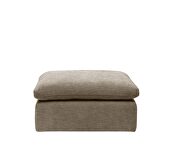 Beige khaki linen upholstery modular sectional sofa by Acme additional picture 12