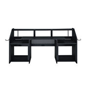 Black finish high-quality and sturdy frame music desk by Acme additional picture 2