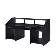 Black finish high-quality and sturdy frame music desk by Acme additional picture 4