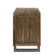Reclaimed oak nightstand by Acme additional picture 5