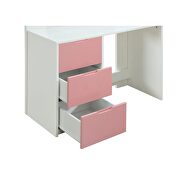 White & pink loft bed by Acme additional picture 10