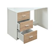 White & oak loft bed by Acme additional picture 9