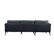 Gray fabric & pu sectional sofa by Acme additional picture 5