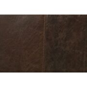 Distress chocolate top grain leather sofa by Acme additional picture 6