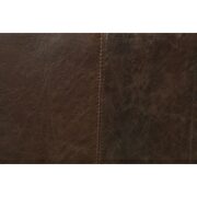Distress chocolate top grain leather chair by Acme additional picture 3