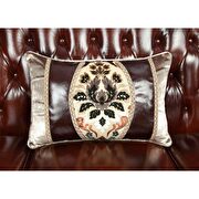 Cherry top grain leather match & walnut loveseat by Acme additional picture 6