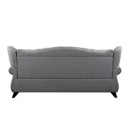 Gray fabric sofa by Acme additional picture 5