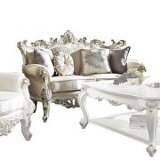 Fabric & antique pearl sofa by Acme additional picture 2