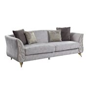 Beige fabric sofa in casual style by Acme additional picture 2